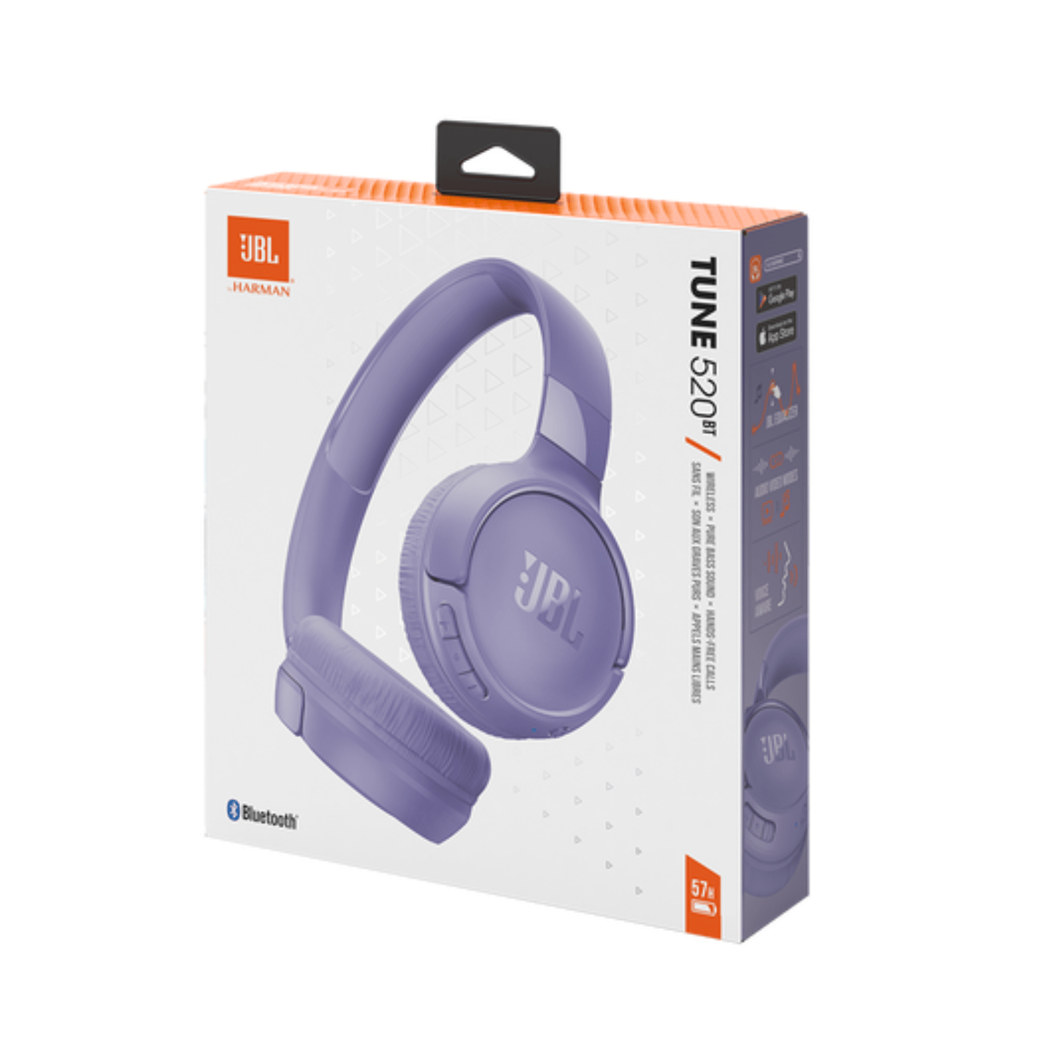 Audífonos Inalámbricos JBL Tune 520BT On - Ear Morado - Bestmart