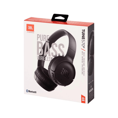 Audífonos inalámbricos JBL Tune 570BT On Ear Negro - Bestmart