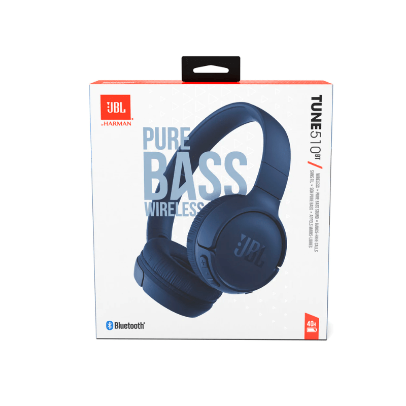 Audífonos Inalámbricos ON-EAR JBL Tune 510BT - Azul (OPEN BOX) - Bestmart