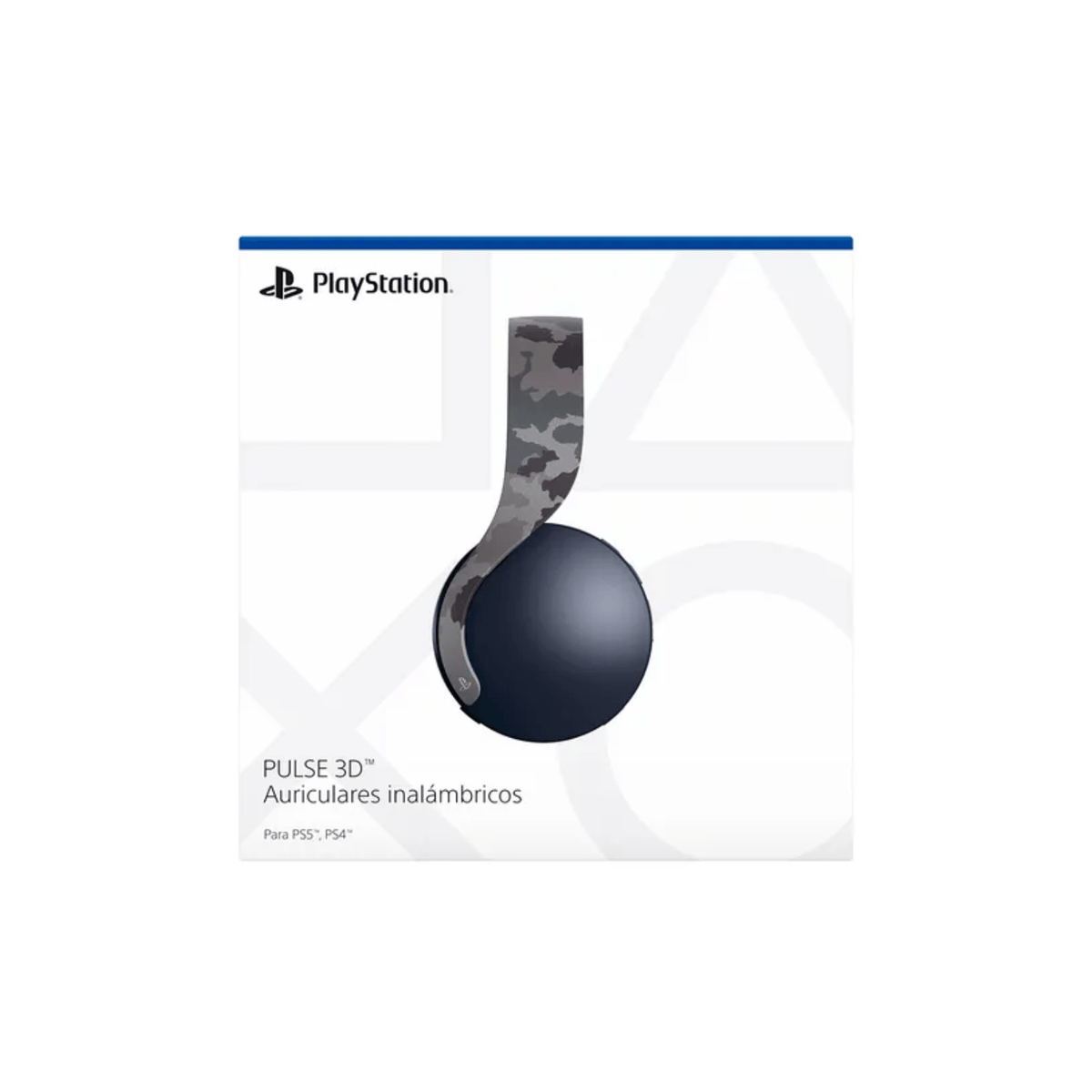 Audífonos Inalámbricos Pulse 3D para PS5 y PS4 - Gris Camu - Bestmart