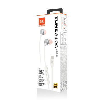 Audífonos JBL TUNE 310C - Blanco - Bestmart