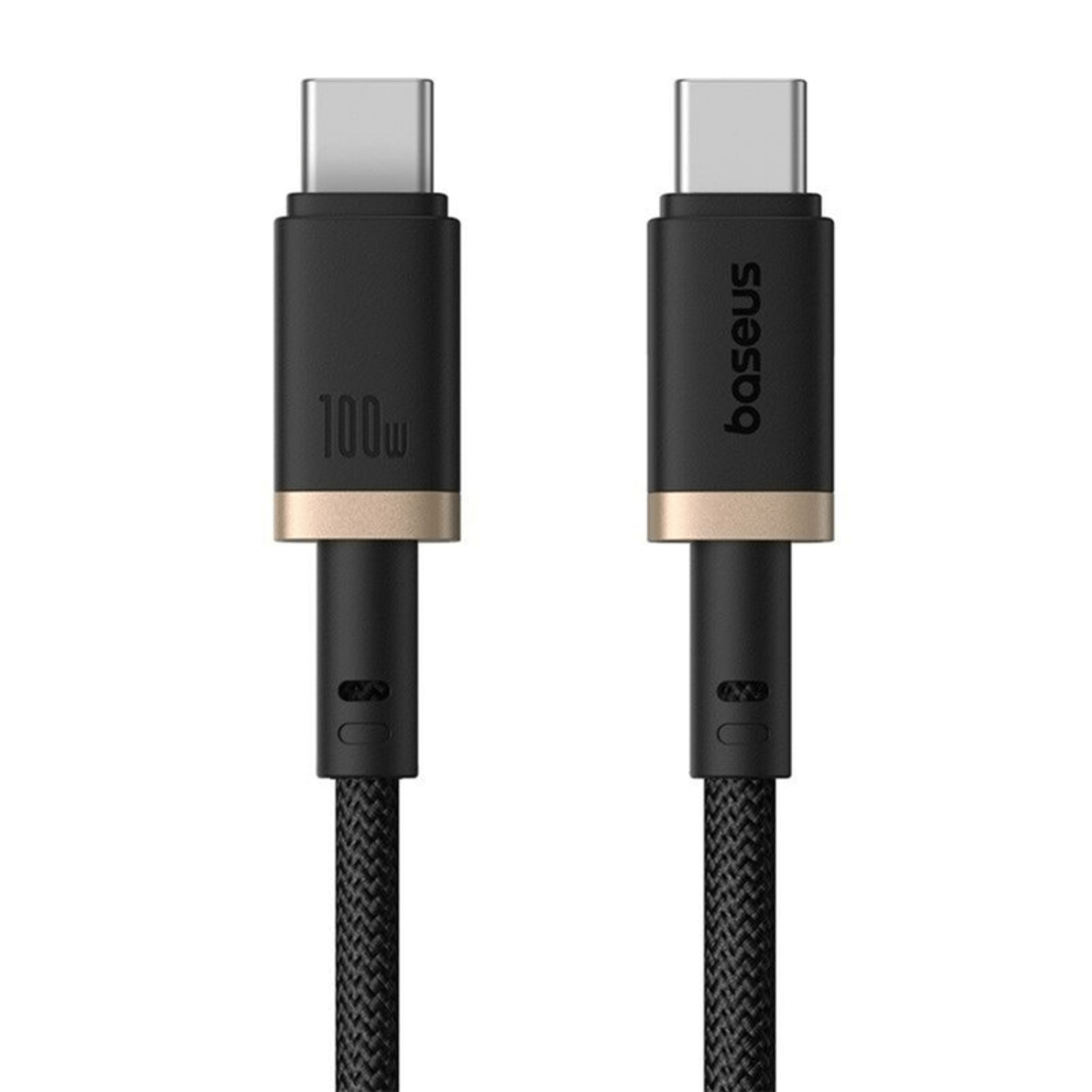 Cable de carga Baseus Dura Series USB - C a USB - C 2m 100W Negro - Bestmart