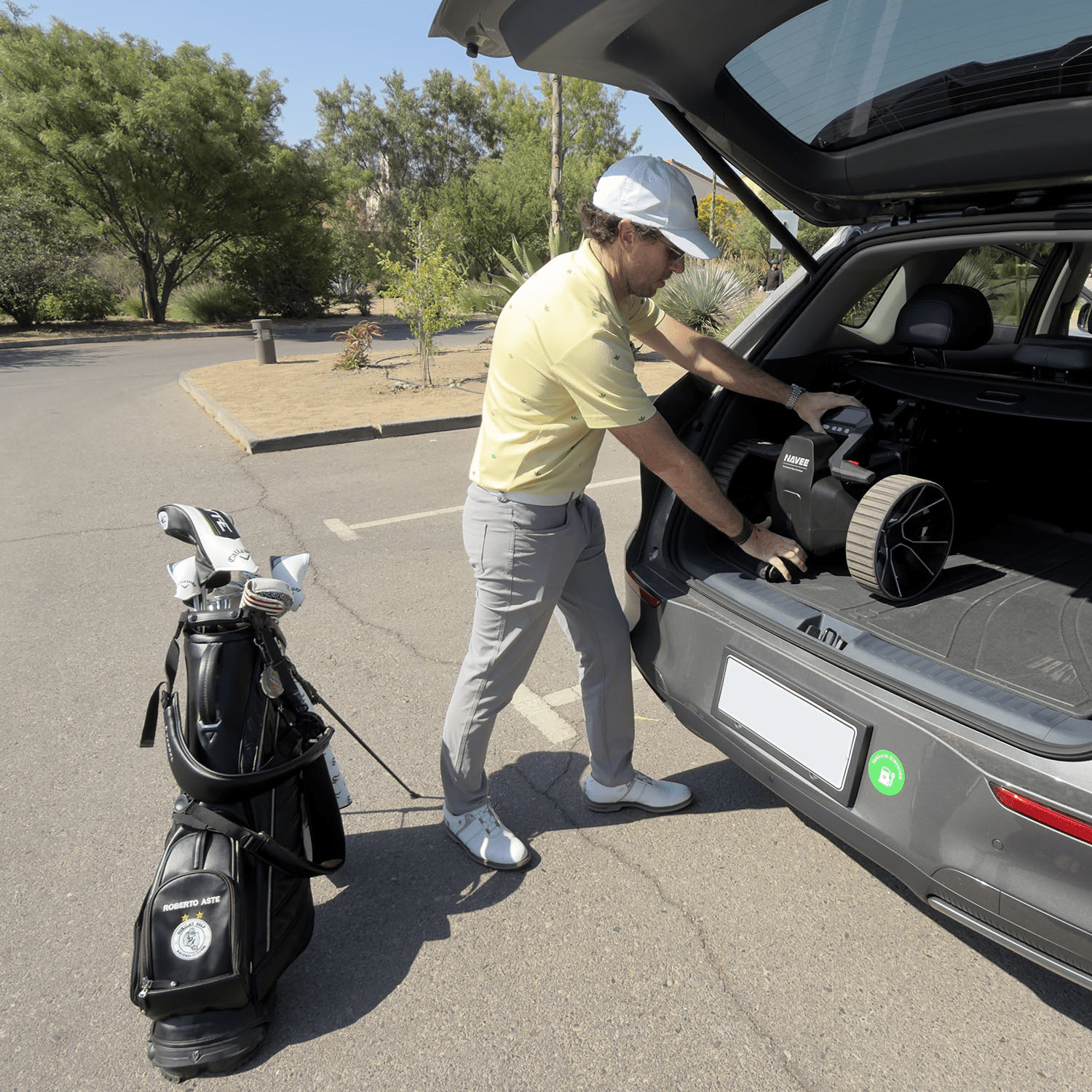 Carrito de Golf Eléctrico Navee Birdie 3X Negro - Bestmart