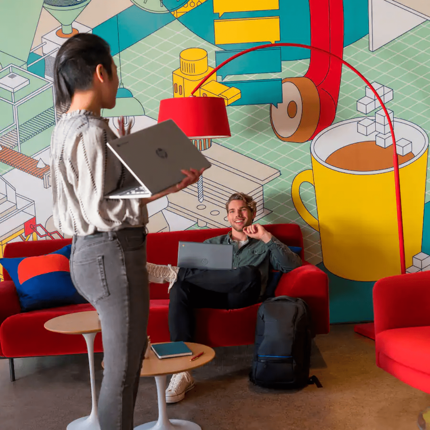 Chromebook HP 14" Intel Celeron N4500 4GB RAM 64GB eMMC Gris - Bestmart