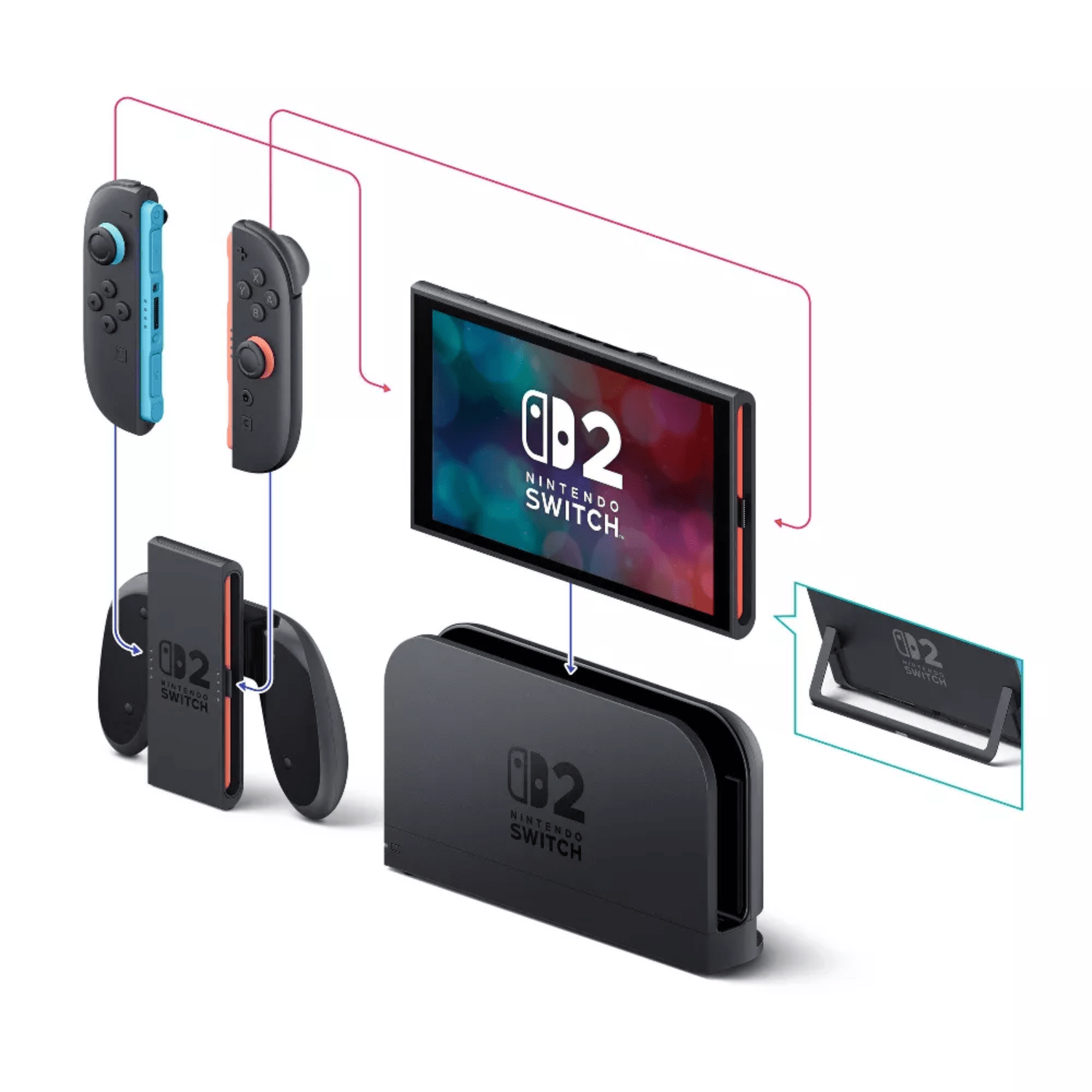 Consola Nintendo Switch 2 Negro Open Box - Bestmart
