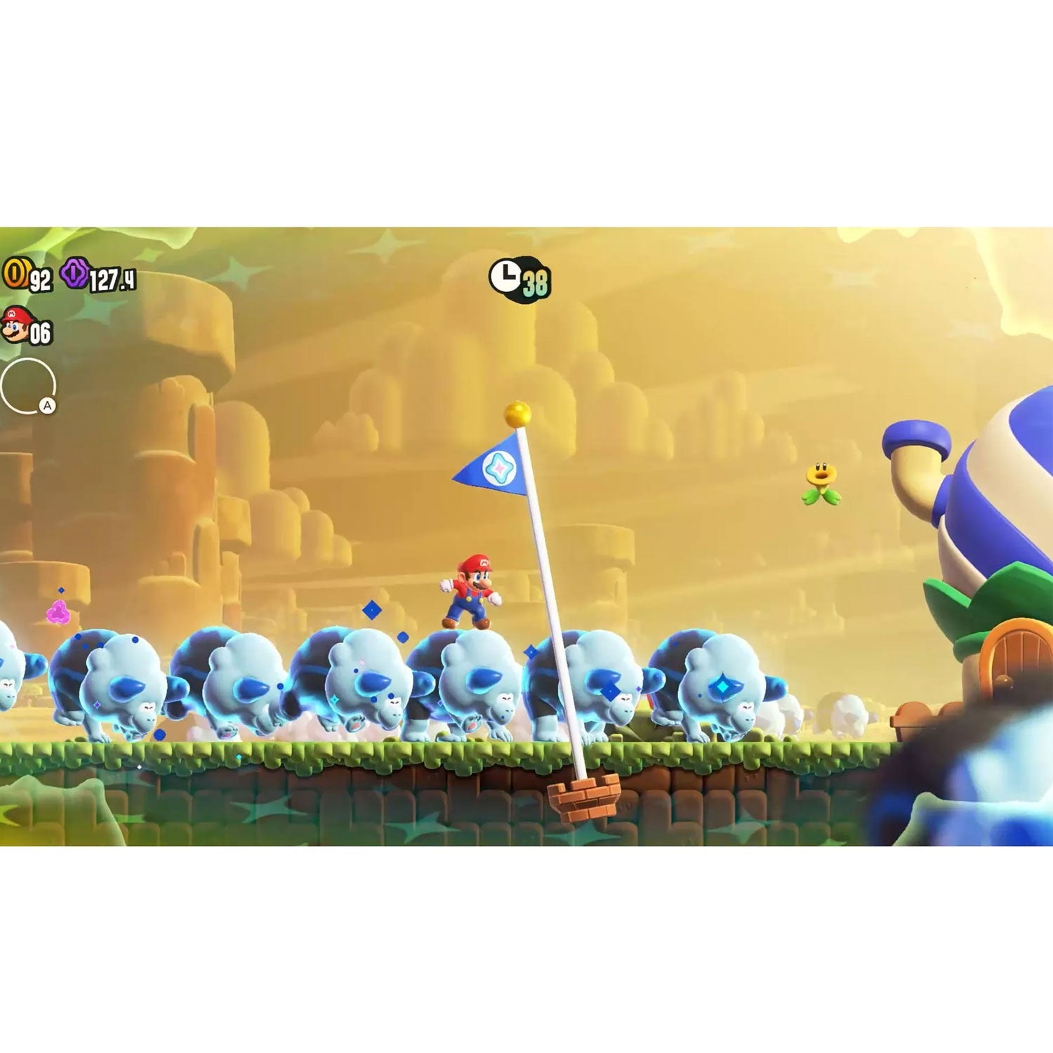 Consola Nintendo Switch - Modelo Super Mario Bros. Wonder Bundle (Descarga del juego completo + 3 meses de suscripción a Nintendo Switch Online) LT2 - Bestmart