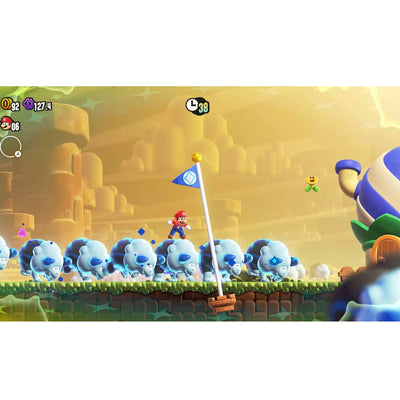 Consola Nintendo Switch - Modelo Super Mario Bros. Wonder Bundle (Descarga del juego completo + 3 meses de suscripción a Nintendo Switch Online) LT2 - Bestmart