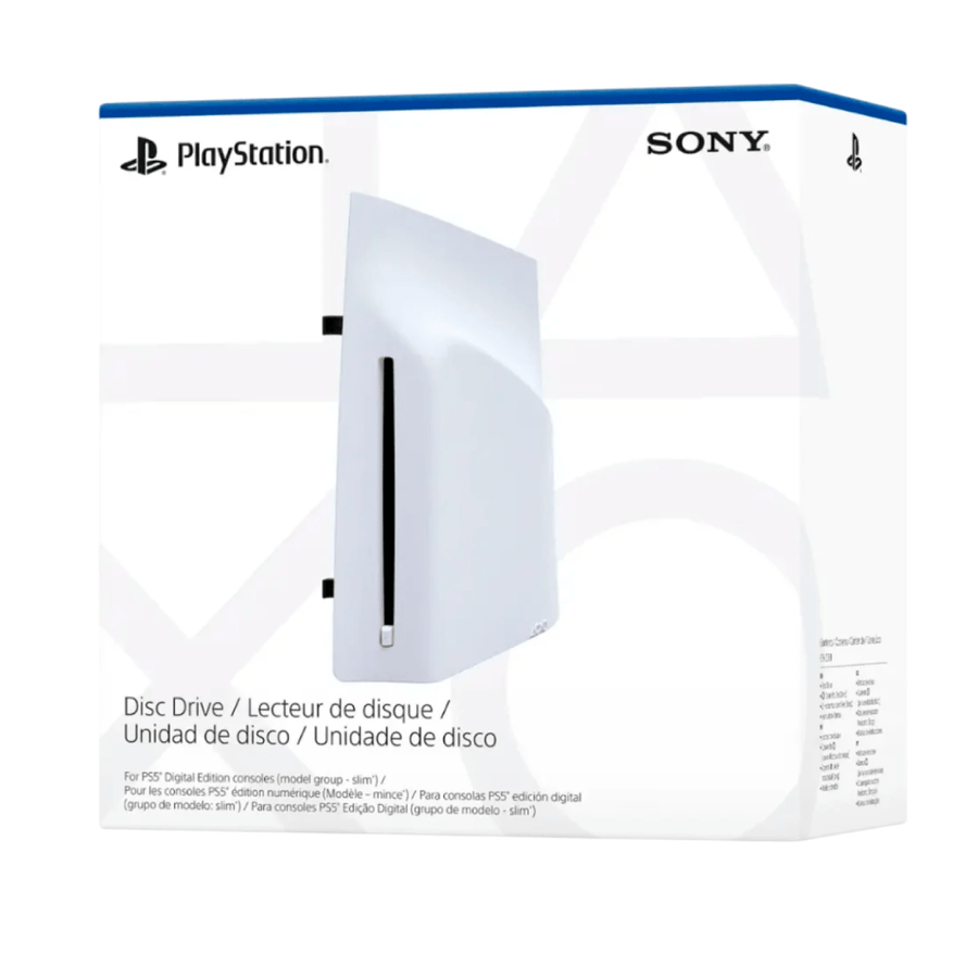 Consola Sony Playstation 5 Slim Edición Digital + Unidad de disco externa