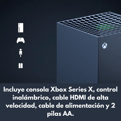 Consola XBOX Series X 1TB SSD Negro - Reacondicionado Certificado - Bestmart