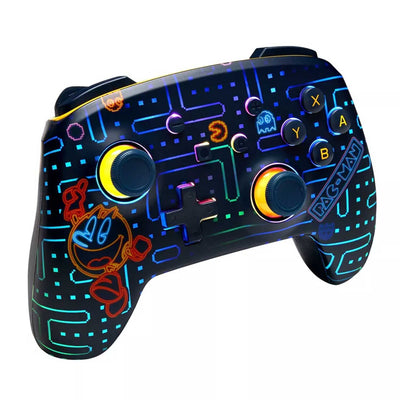 Control Inalámbrico PowerA Lumectra Pac-Man Neon Arcade para Nintendo Switch - Bestmart