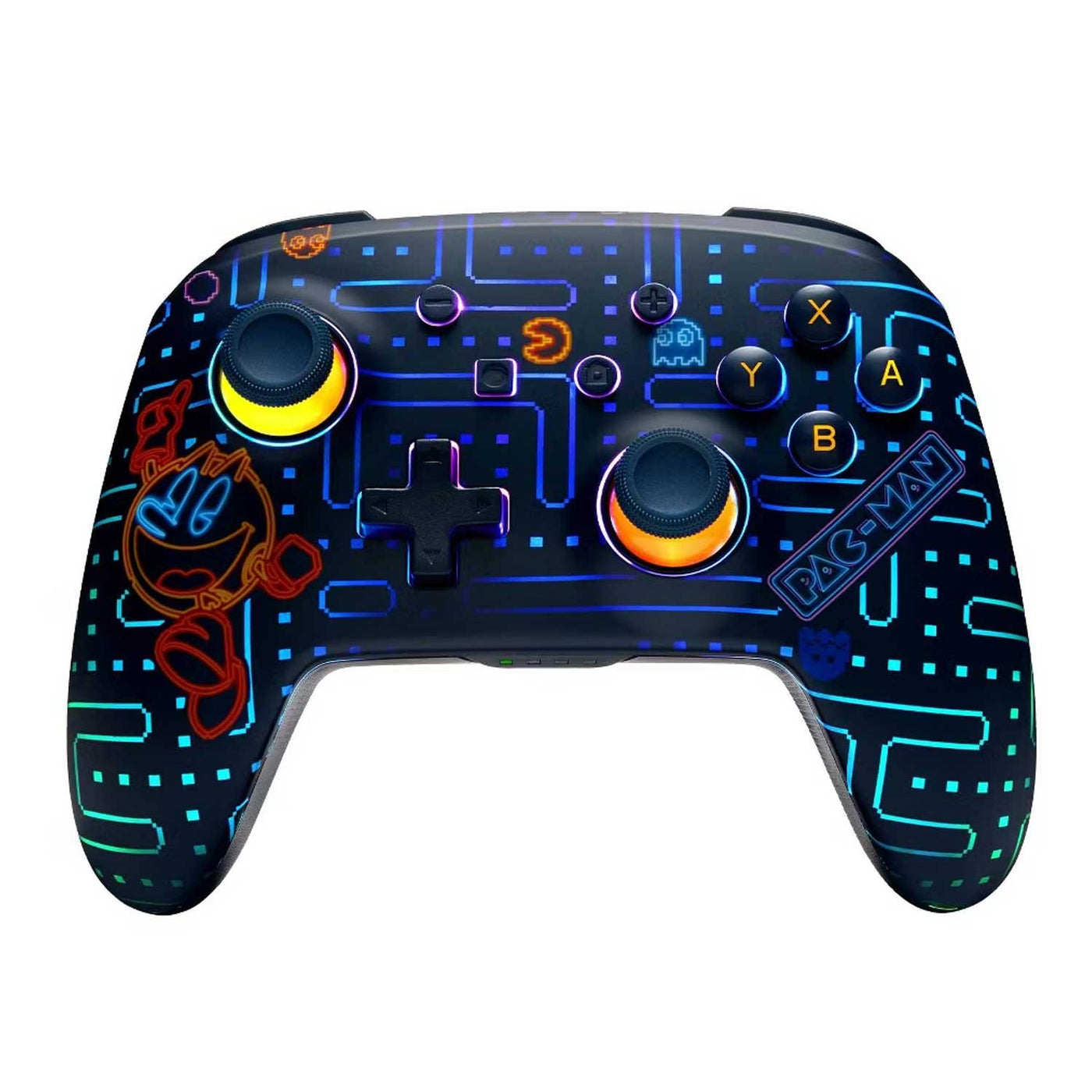 Control Inalámbrico PowerA Lumectra Pac-Man Neon Arcade para Nintendo Switch