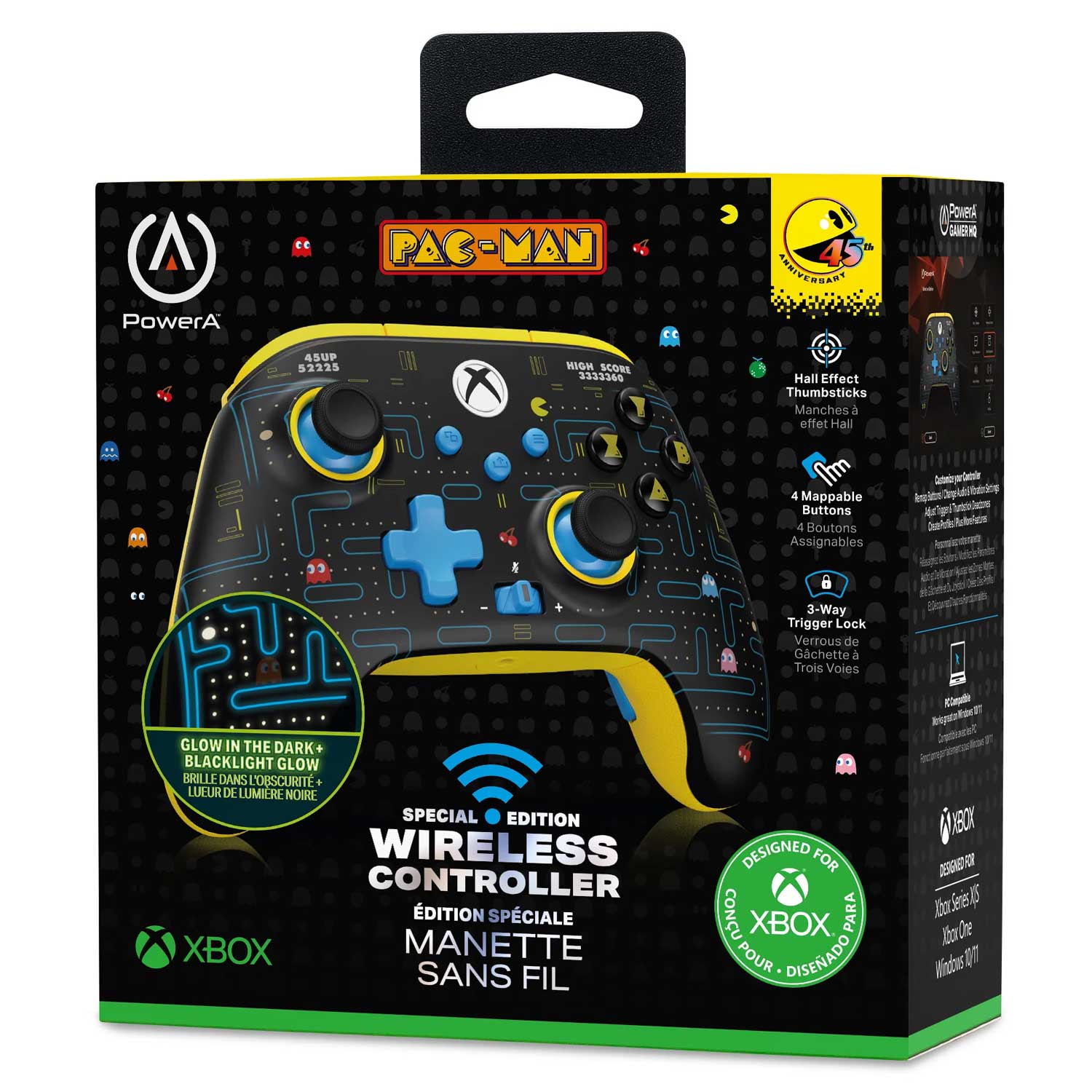 Control Inalámbrico PowerA PAC-MAN SE para Xbox Series X|S - Bestmart