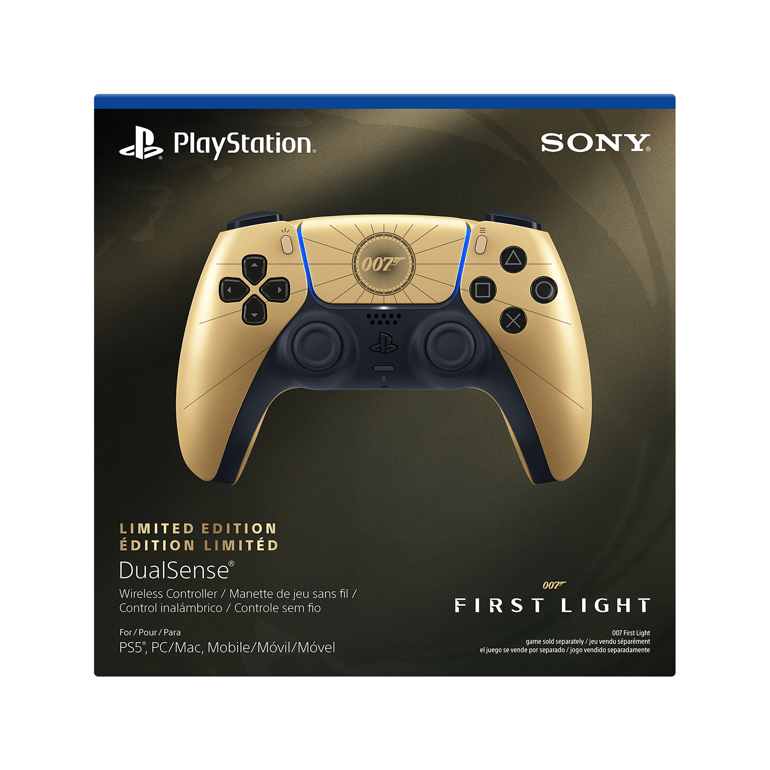 Control inalámbrico PS5 007 First Light Edición Limitada - Bestmart