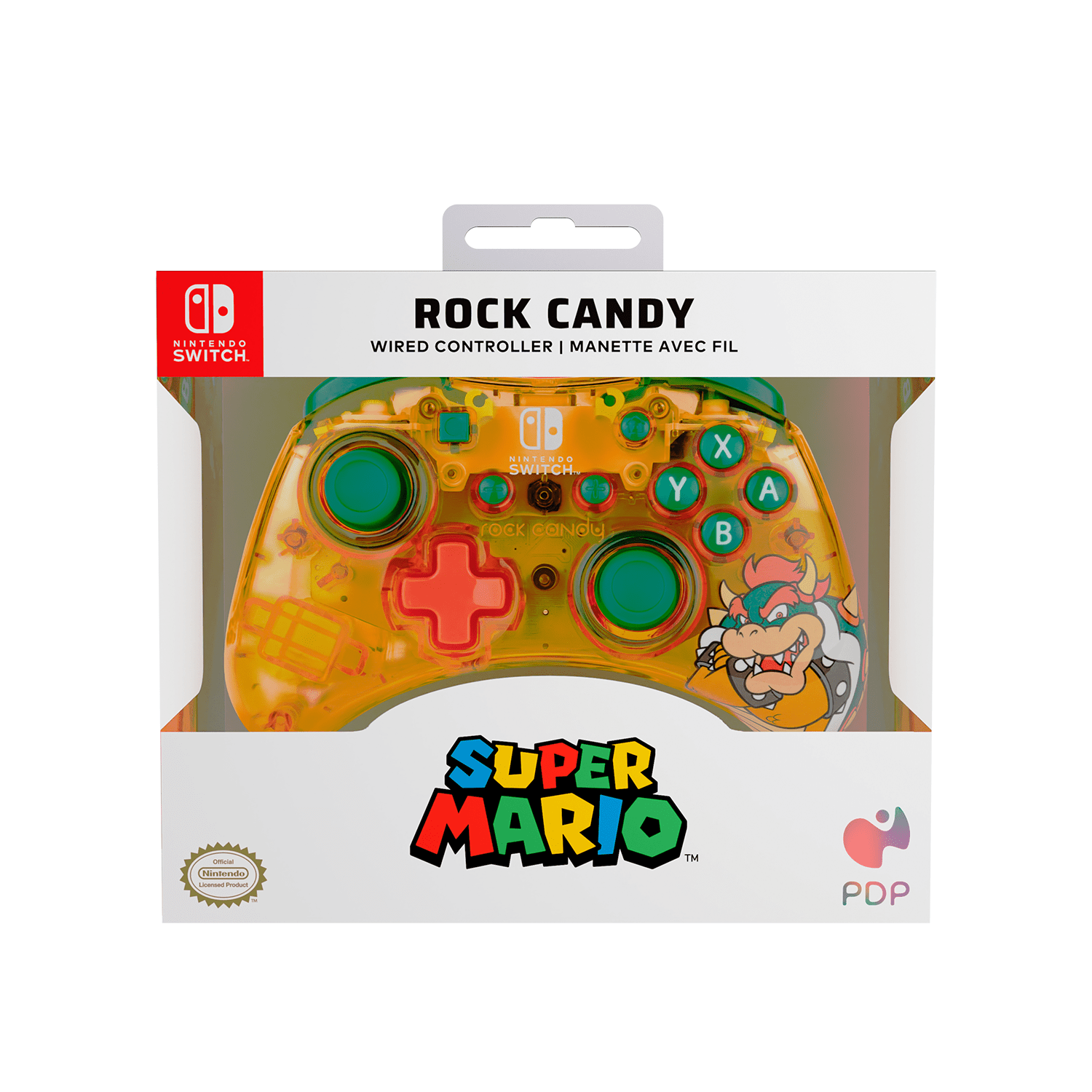 Control PDP Nintendo Switch Con Cable Rock Candy Bowser - Bestmart