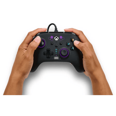 Control PowerA para Xbox S/X/One - Purple Hex (Open Box) - Bestmart