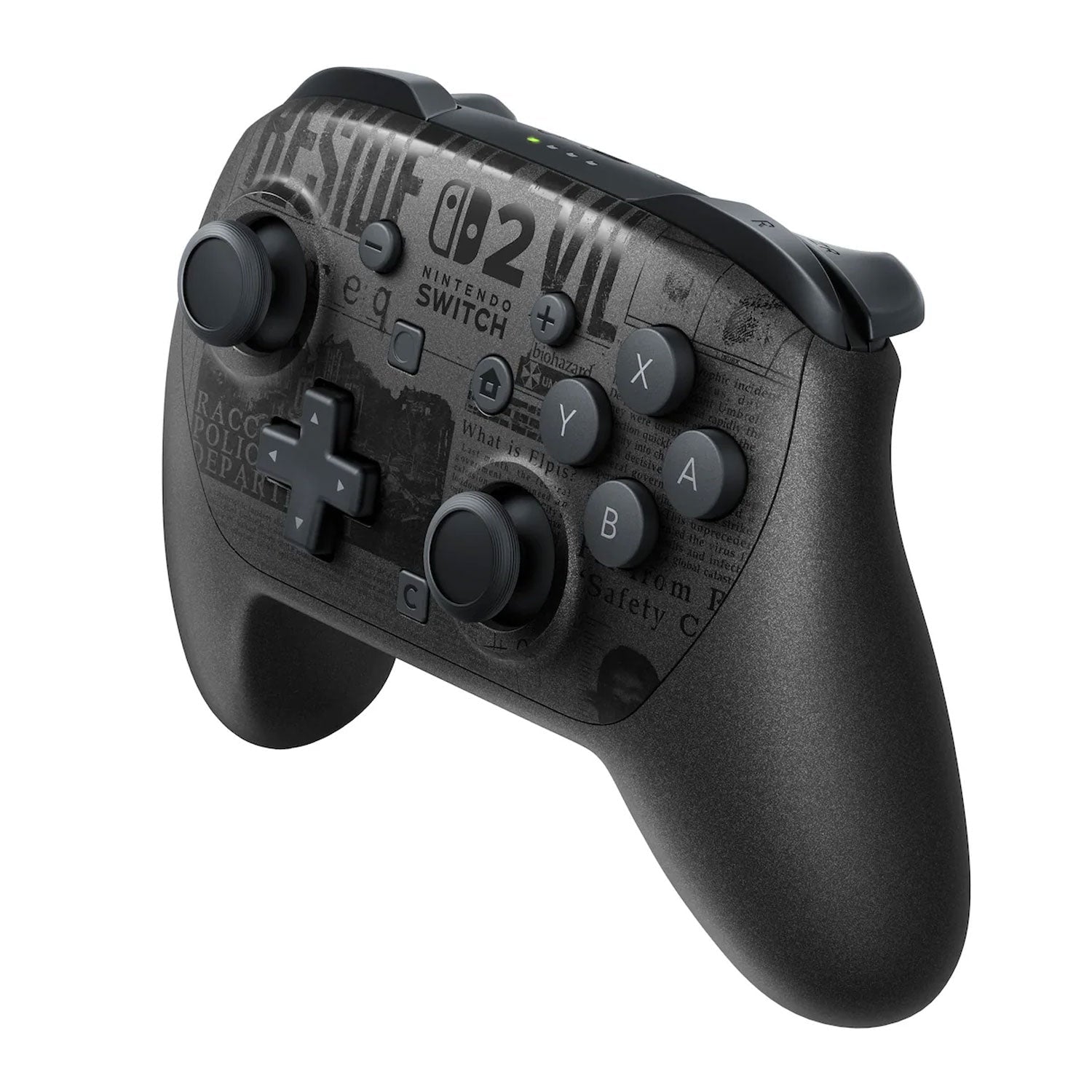 Control Pro Nintendo Switch 2 Edición Resident Evil Requiem - Negro - Bestmart
