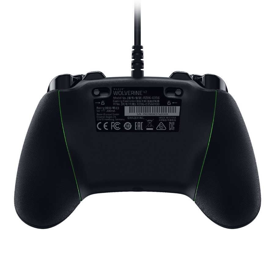 Control Razer - Wolverine V2 Wired para Xbox - PC - Negro