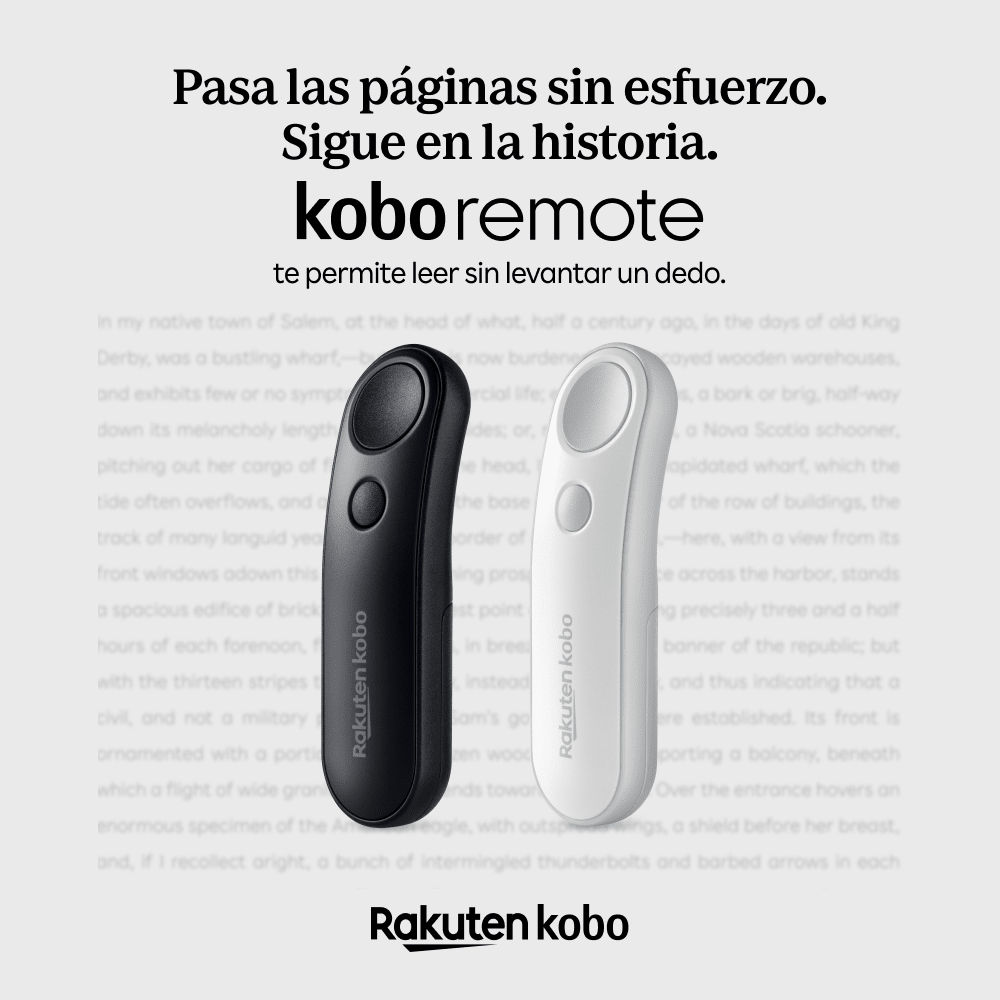 Control Remoto Bluetooth para eReaders Kobo Blanco - Bestmart