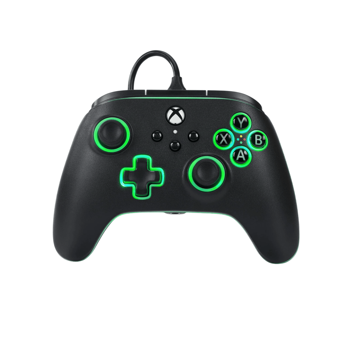 Control Xbox S/X PowerA Con Cable - Lumectra + Tira Led RGB - Bestmart