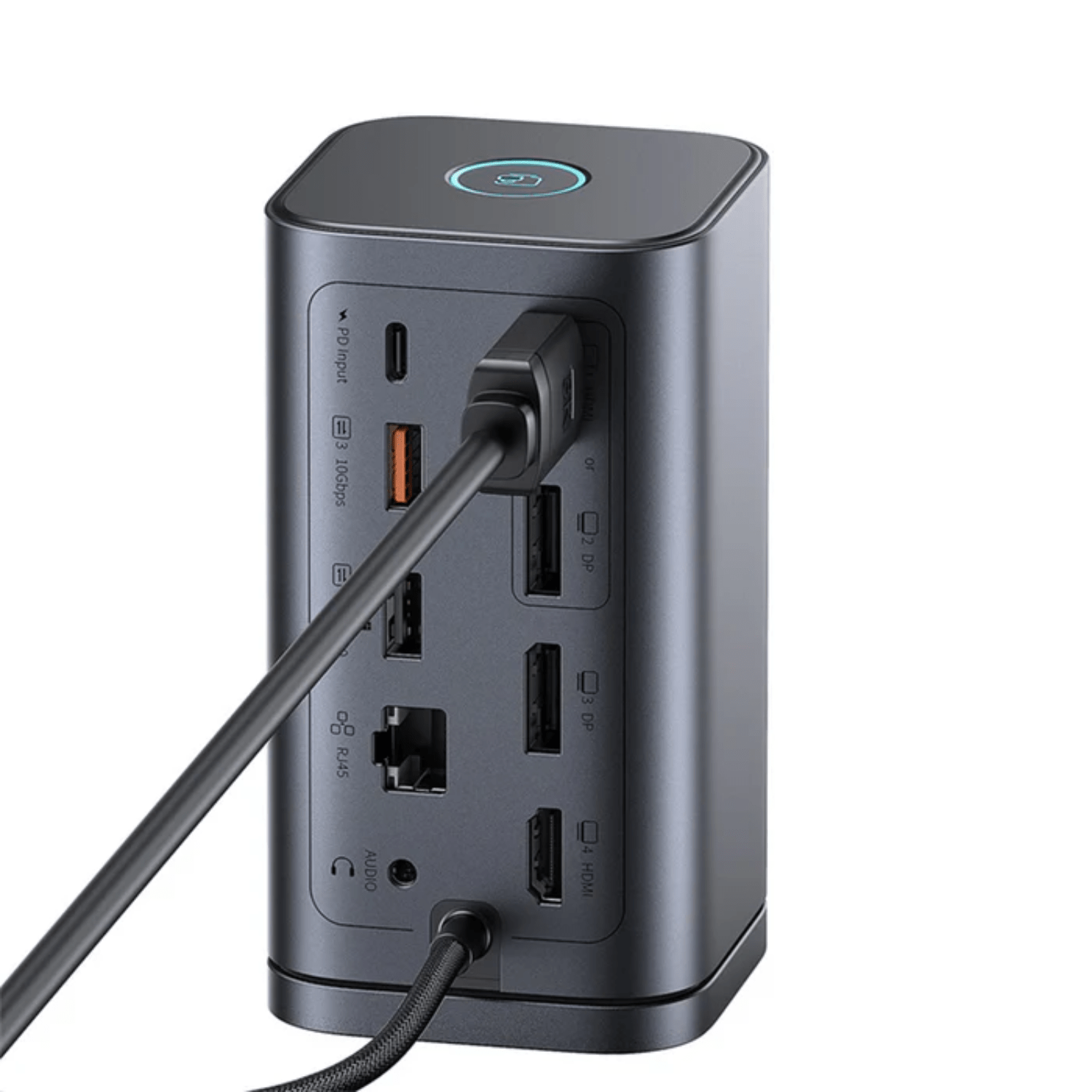 Docking Station Baseus Spacemate 11 en 1 USB - C, HDMI, DP, USB, PD 100W, Ethernet y Jack 3.5 mm - Bestmart