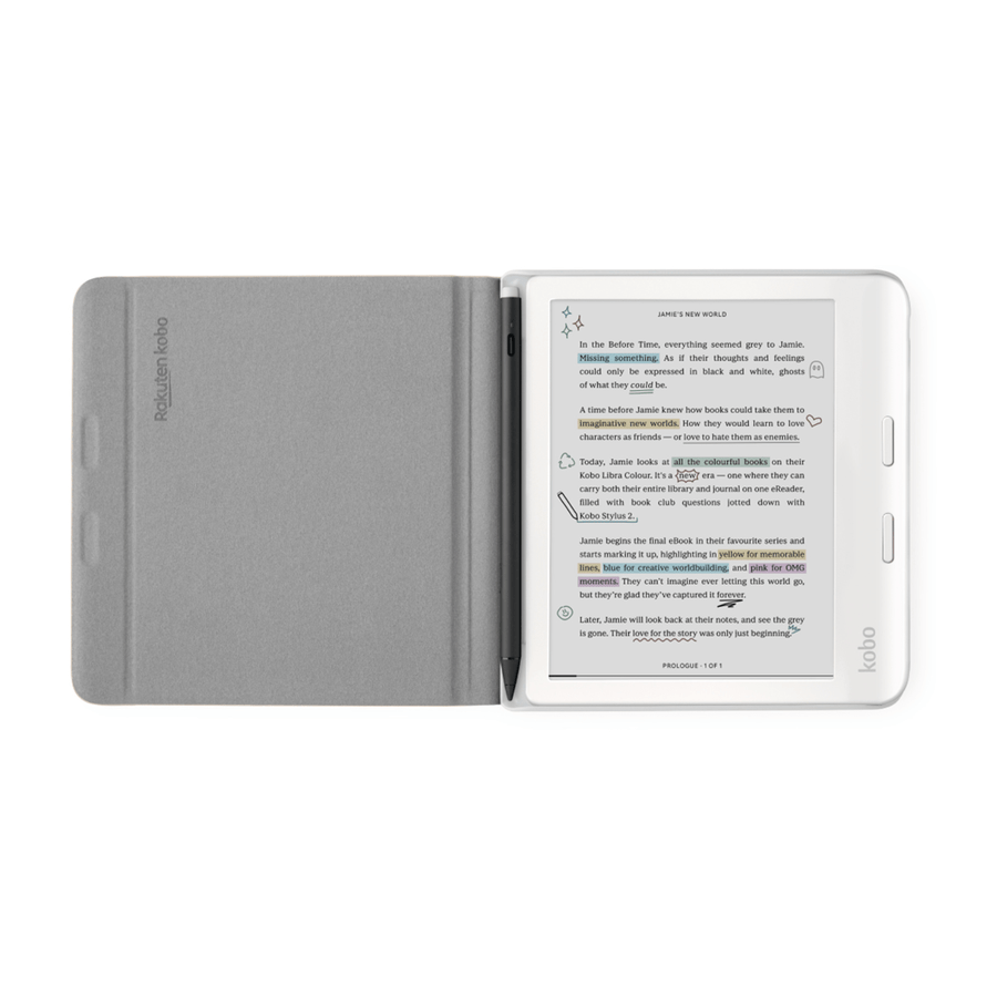 Funda Protectora Notebook SleepCover para Kobo Libra Colour Beige