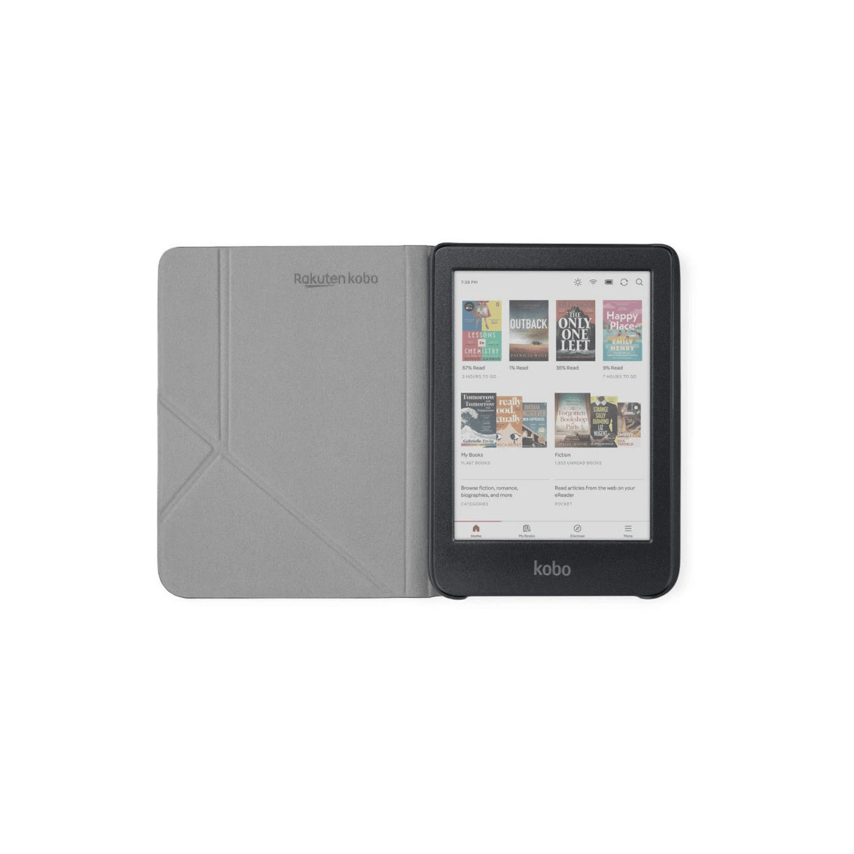 Funda Protectora SleepCover para Kobo Clara BW/Colour - Verde - Bestmart