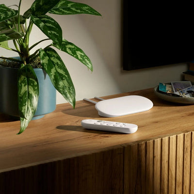 Google Chromecast TV Streamer 4K Blanco Open Box - Bestmart