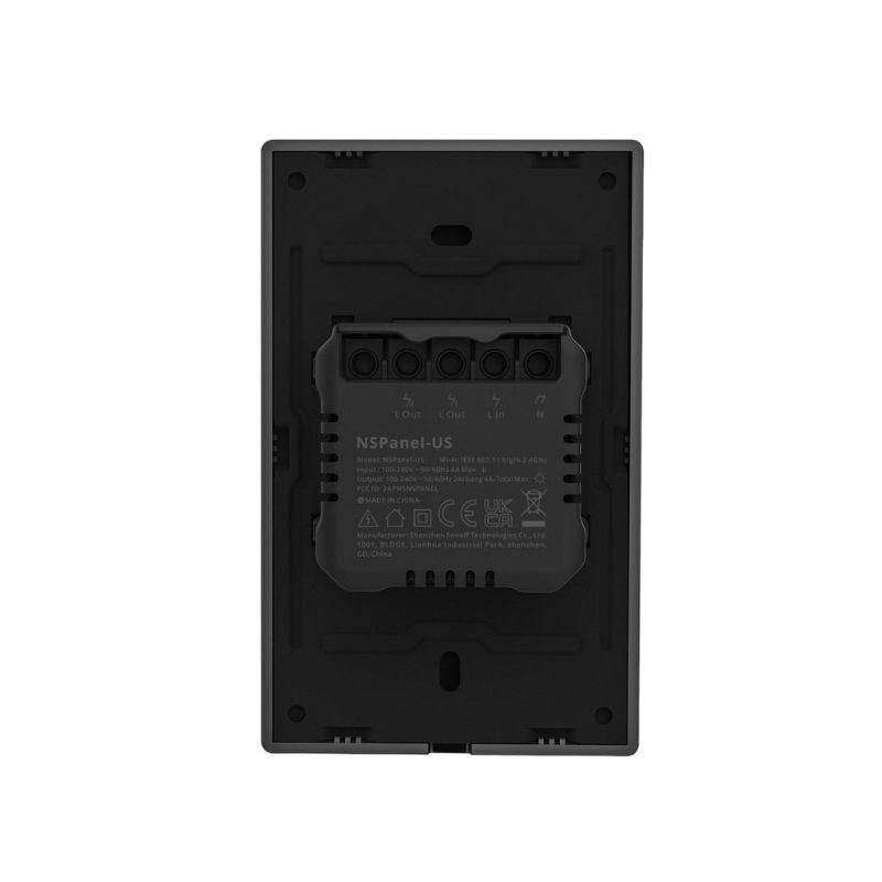 Interruptor WiFi con Control Centralizado - Sonoff NS Panel - Gris Oscuro - Bestmart