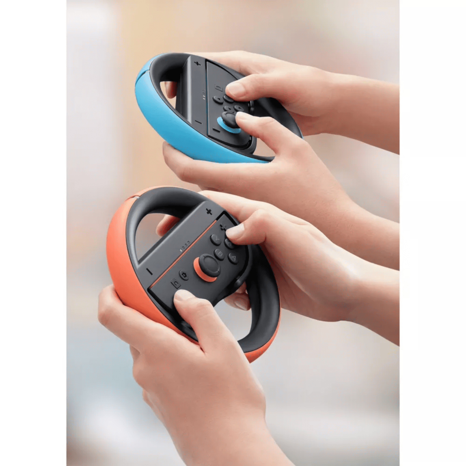 Joy - Con 2 Wheel para Nintendo Switch 2 (set de 2) Azul y Rojo - Bestmart