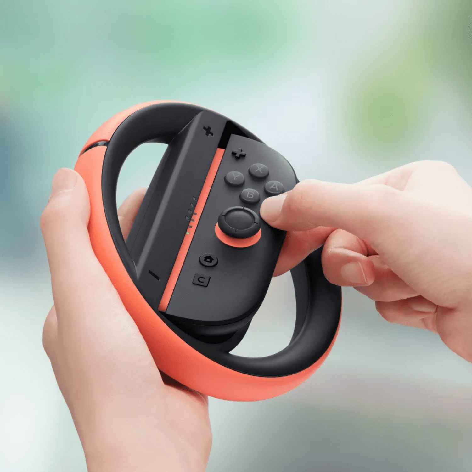 Joy - Con 2 Wheel para Nintendo Switch 2 (set de 2) Azul y Rojo - Bestmart