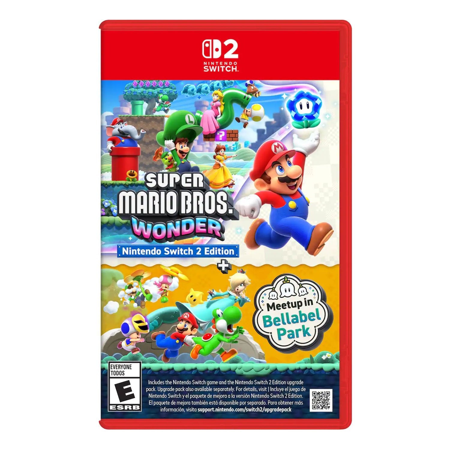 Juego Super Mario Bros. Wonder + Encuentro en Bellabel Park - Edición para Nintendo Switch 2 - Bestmart