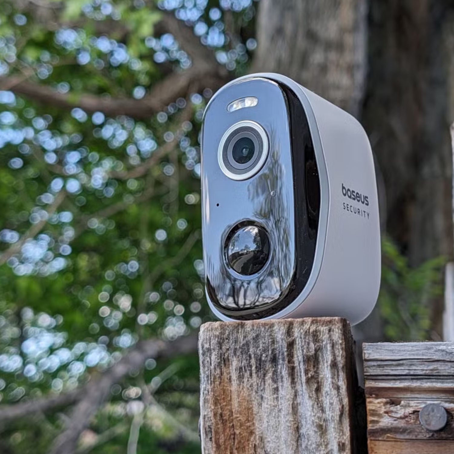 Kit de dos cámaras de seguridad exterior Baseus Security N1 2K Blanco - Bestmart