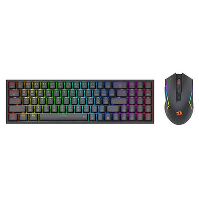 Kit Gamer Teclado Y Mouse Redragon S136 Inalámbrico S/red - Bestmart