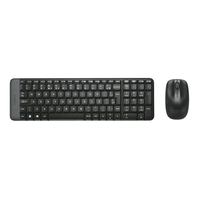 Kit Teclado + Mouse Logitech MK220 Español negro - Bestmart