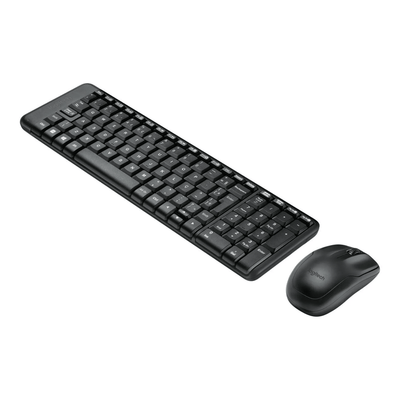 Kit Teclado + Mouse Logitech MK220 Español negro - Bestmart