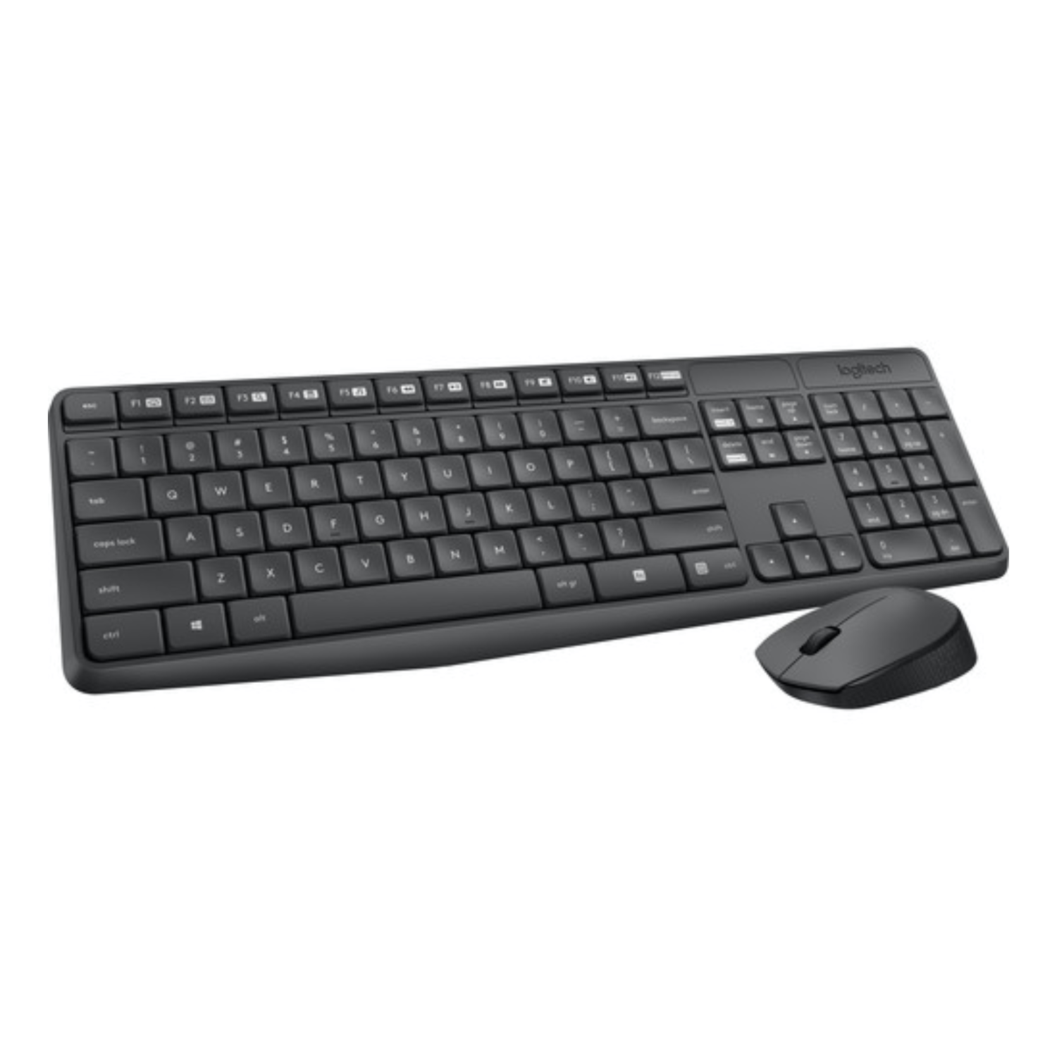 Kit Teclado + Mouse Logitech MK235 Español negro - Bestmart