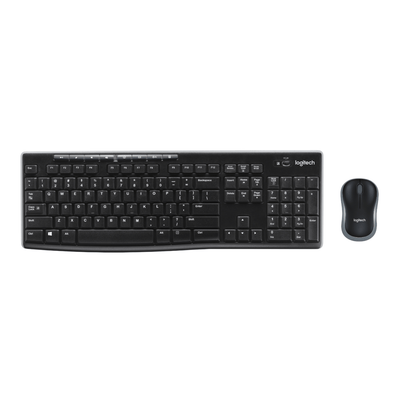 Kit Teclado + Mouse Logitech MK270 Español negro - Bestmart