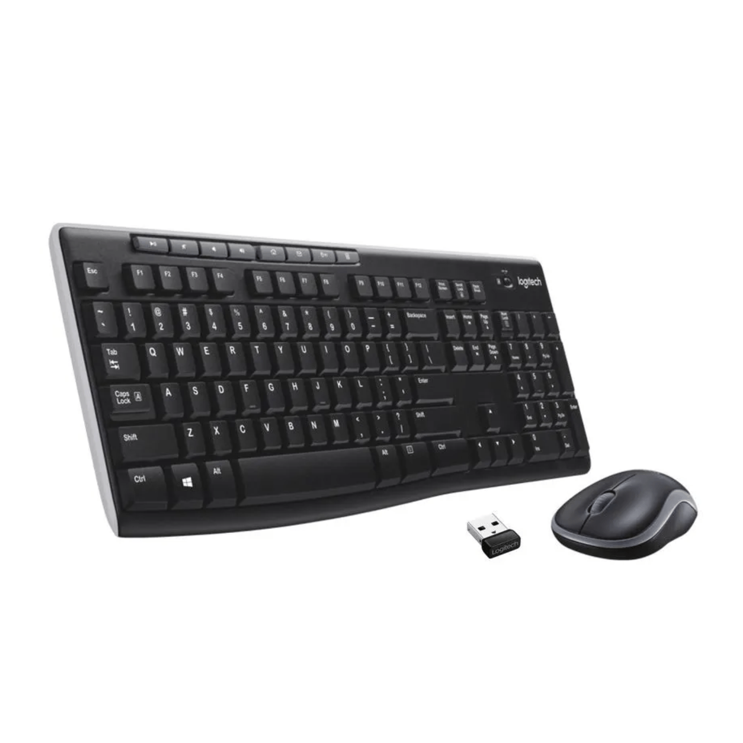 Kit Teclado + Mouse Logitech MK270 Español negro - Bestmart