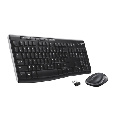 Kit Teclado + Mouse Logitech MK270 Español negro - Bestmart