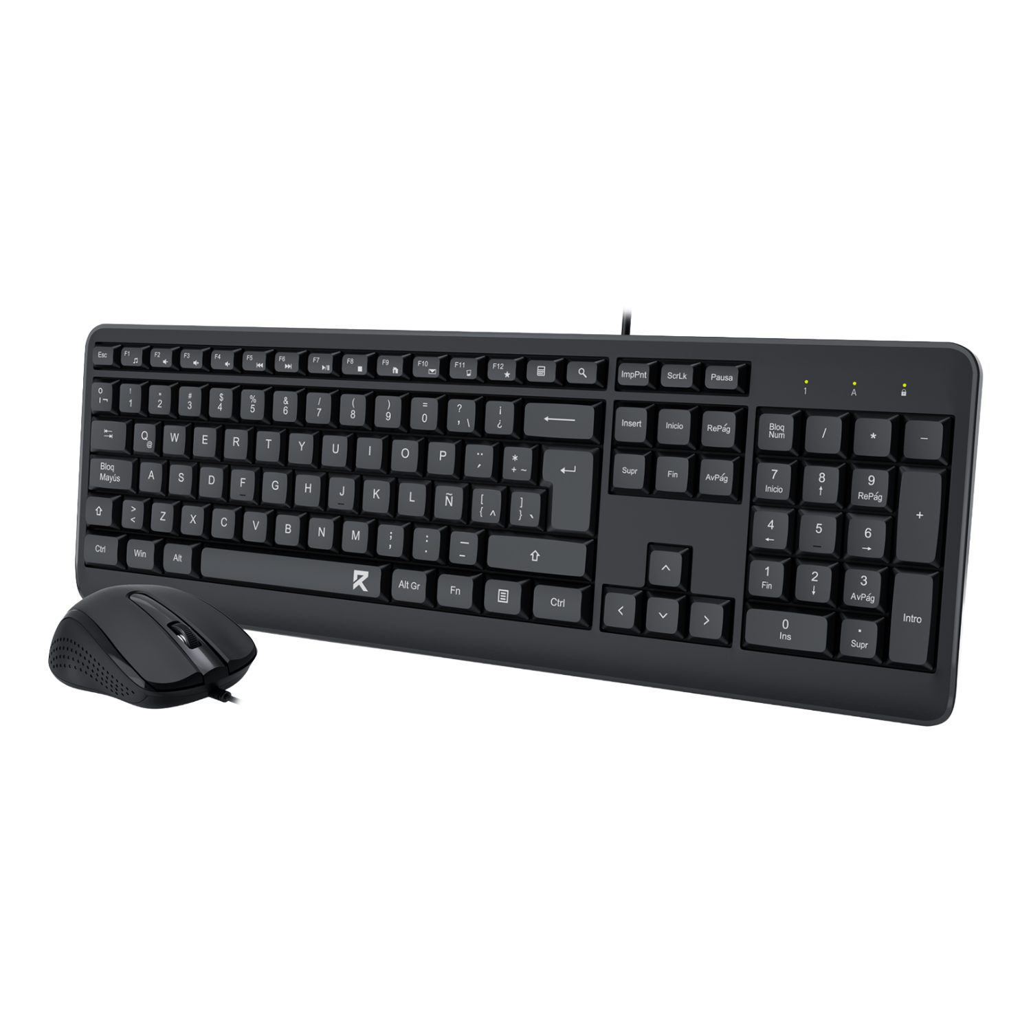 Kit Teclado + Mouse Redragon BS7092 Español negro - Bestmart