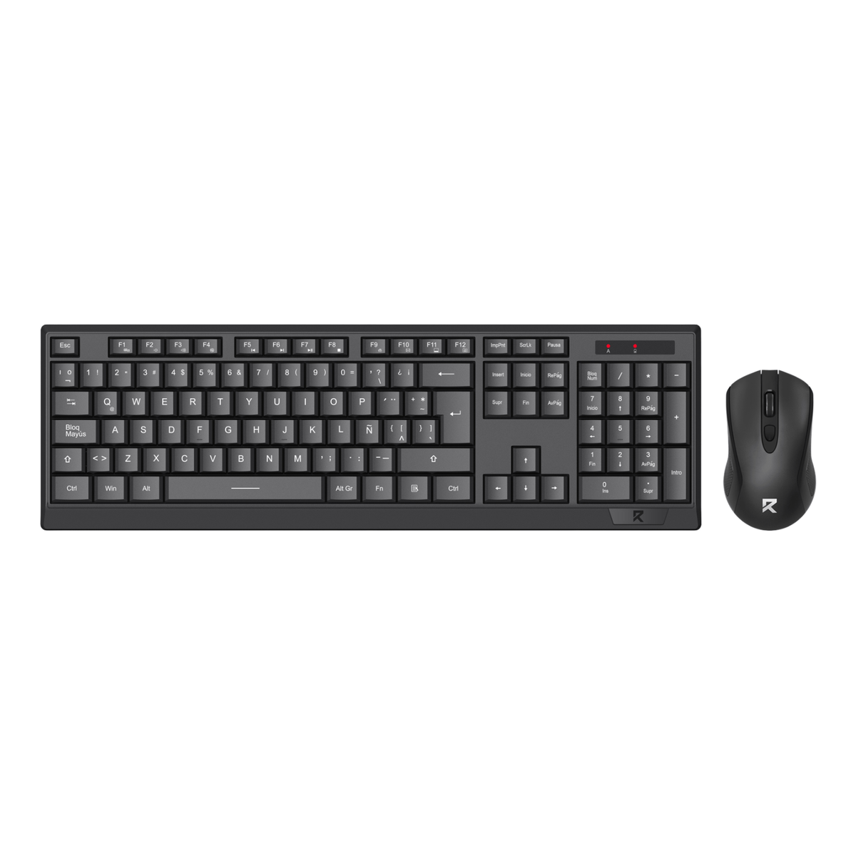 Kit Teclado + Mouse Redragon BS8343A SP Español negro - Bestmart
