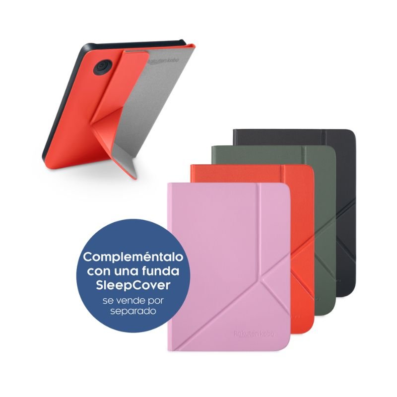 Lector E Reader Kobo Clara BW HD 6" - 16GB - Waterproof - Negro - Bestmart