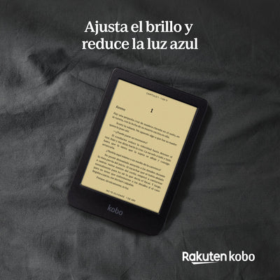 Lector E Reader Kobo Clara BW HD 6" - 16GB - Waterproof - Negro - Bestmart