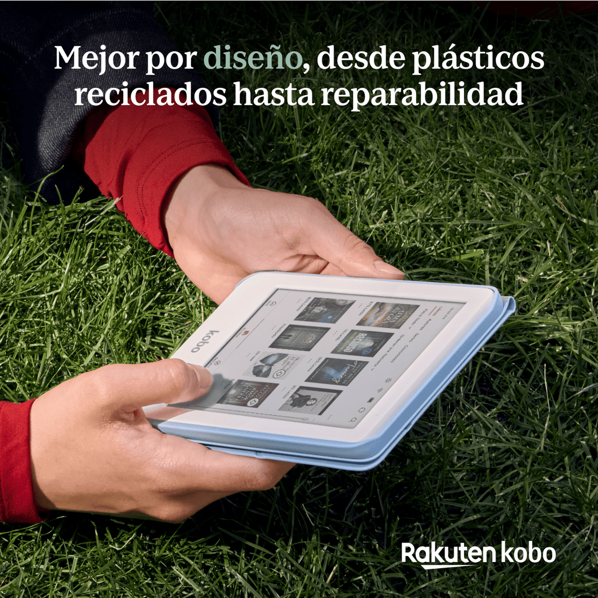 Lector E Reader Kobo Clara Colour HD 6" Waterproof 16GB Blanco - Bestmart