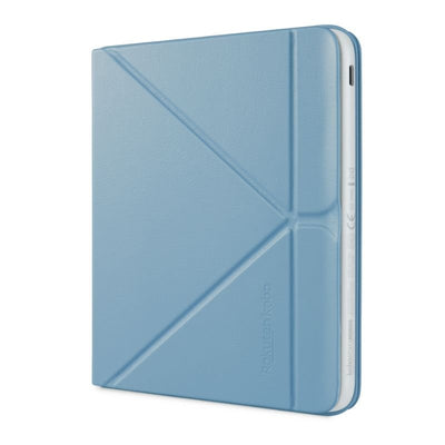 Lector e reader Kobo Libra Colour Blanco con Funda SleepCover Azul - Bestmart