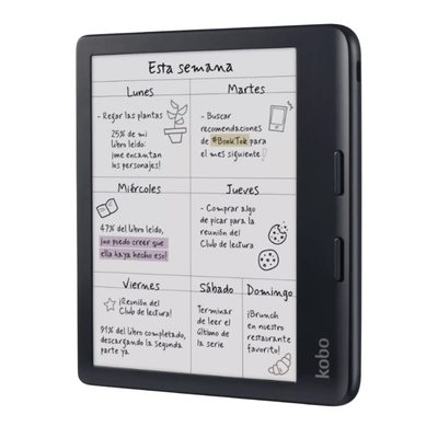 Lector E Reader Kobo Libra Colour HD 7" - 32GB - Negro - Bestmart