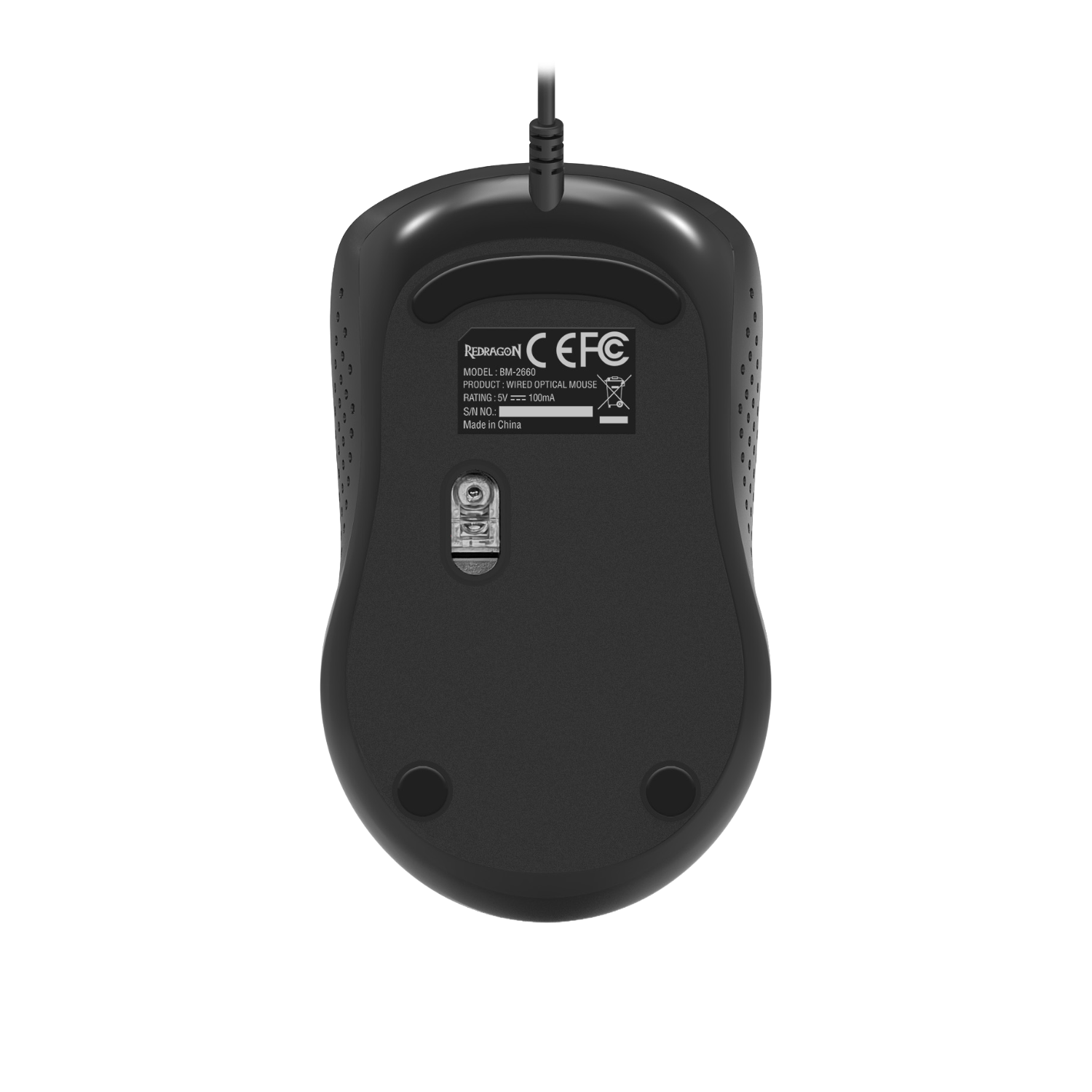 Mouse cableado Redragon BM4049 Negro - Bestmart