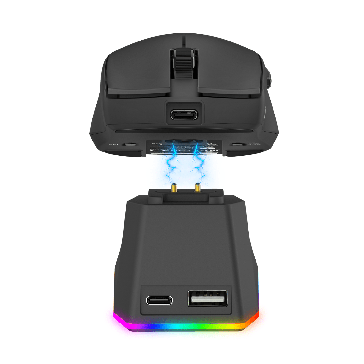 Mouse Gamer Inalámbrico Redragon King Ultra M999 RGB - Bestmart