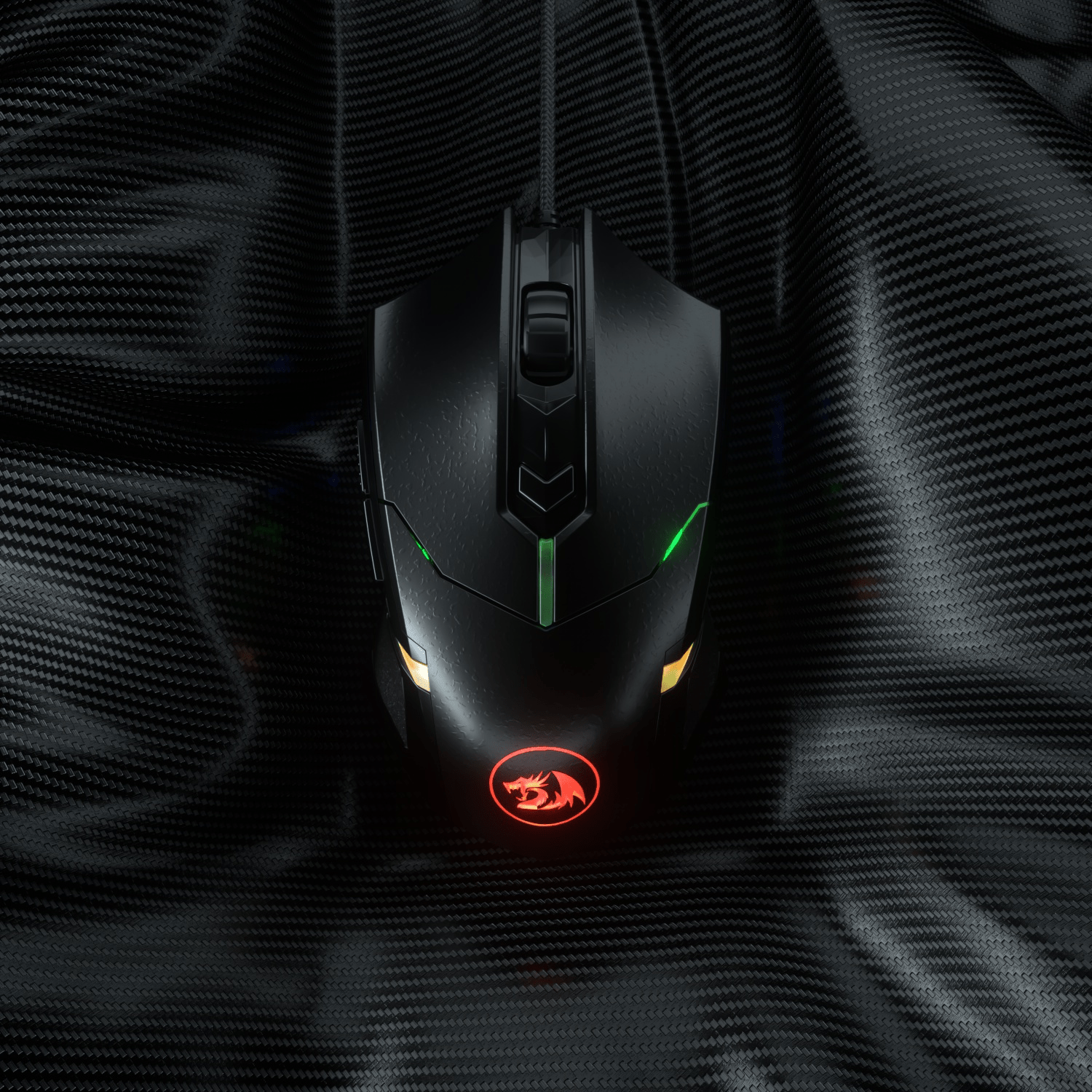 Mouse Gamer Redragon Centrophorus M601 RGB Negro - Bestmart
