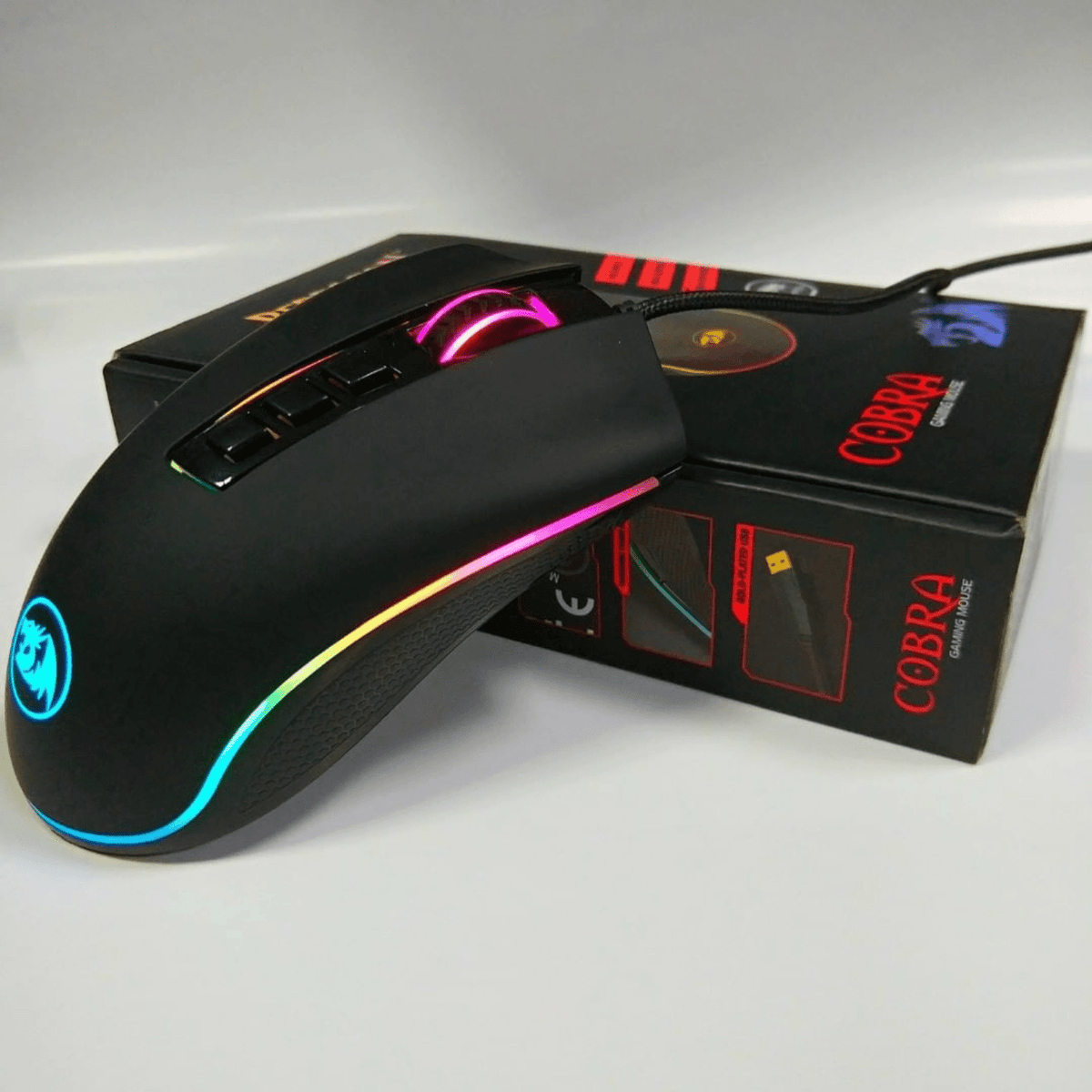 Mouse Gamer Redragon Cobra Chroma M711 Negro Open Box - Bestmart